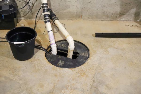 Basement Drainage Installation in Golden