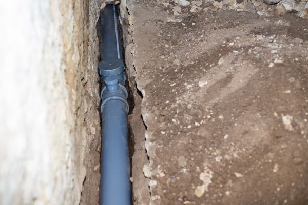 Drain Line Installation in Golden