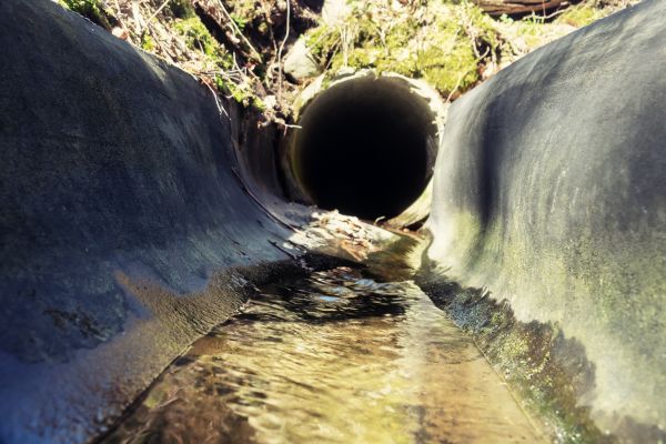 Drainage Swale Installation in Golden