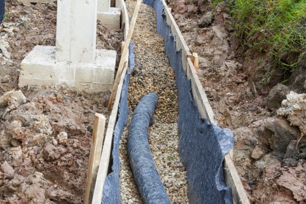 French Drain Installation in Golden
